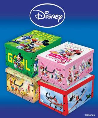 Stock scatole ordinett con maniglie Walt Disney 12500 pezzi - Pianeta Usato